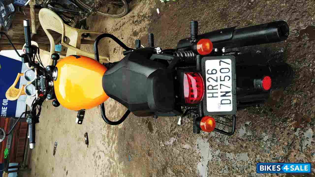 Getaway Orange Royal Enfield Thunderbird X 500