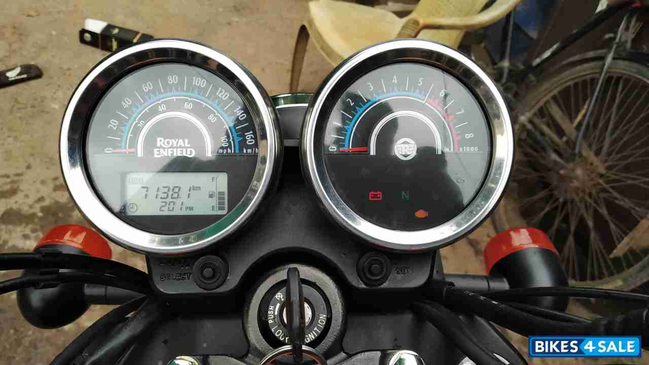 Getaway Orange Royal Enfield Thunderbird X 500