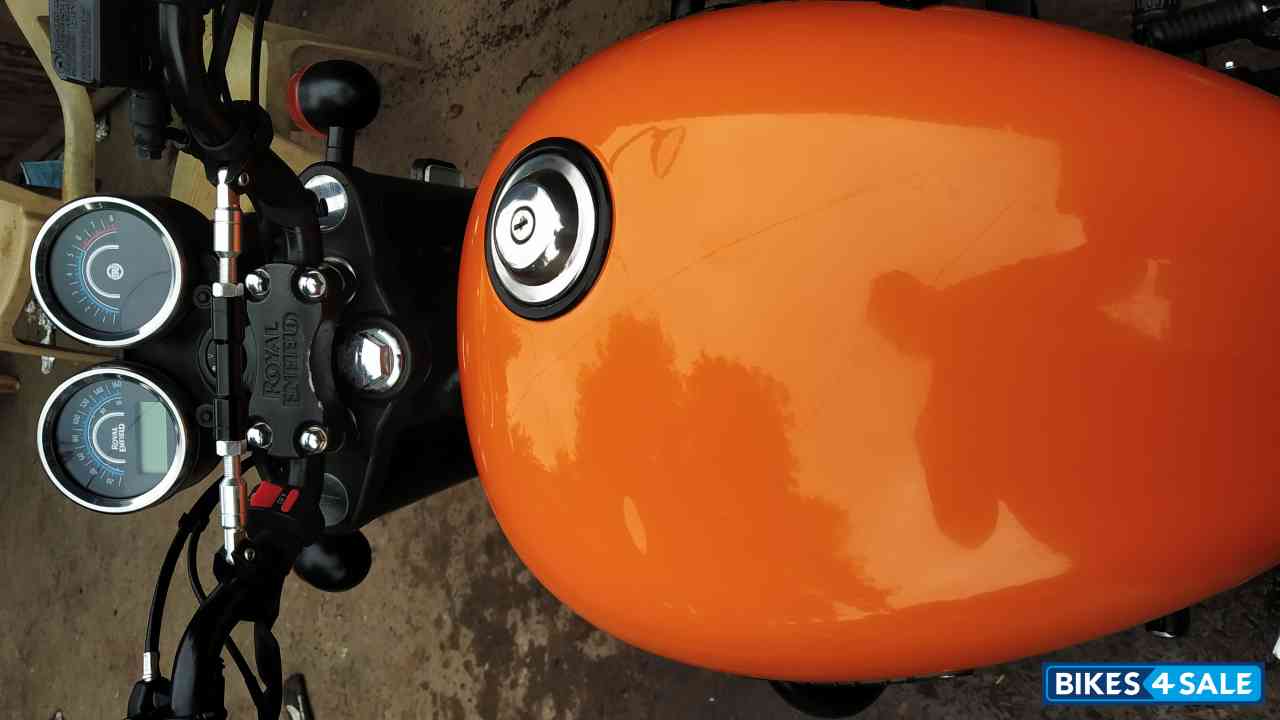 Getaway Orange Royal Enfield Thunderbird X 500