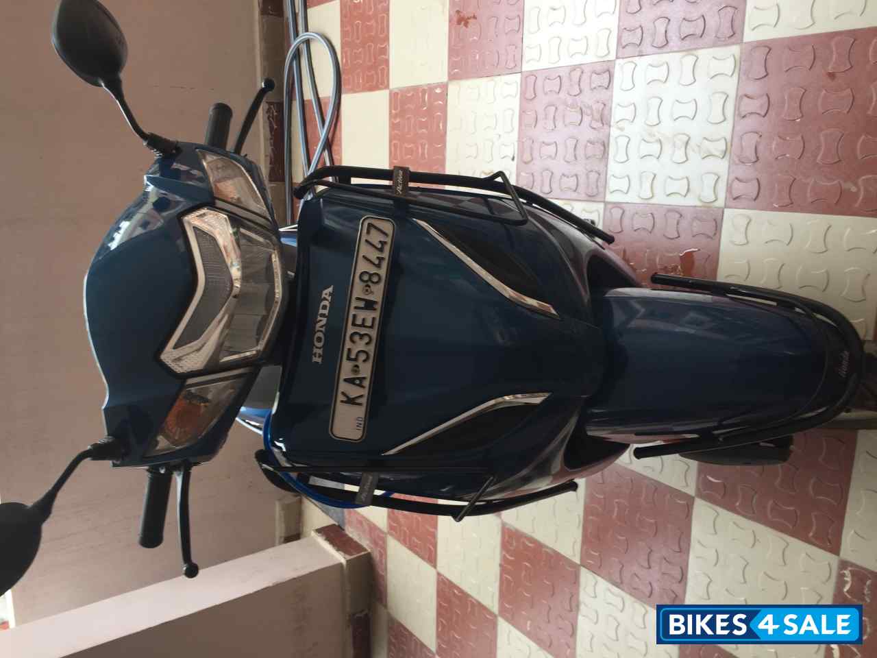 Blue Honda Activa 5G