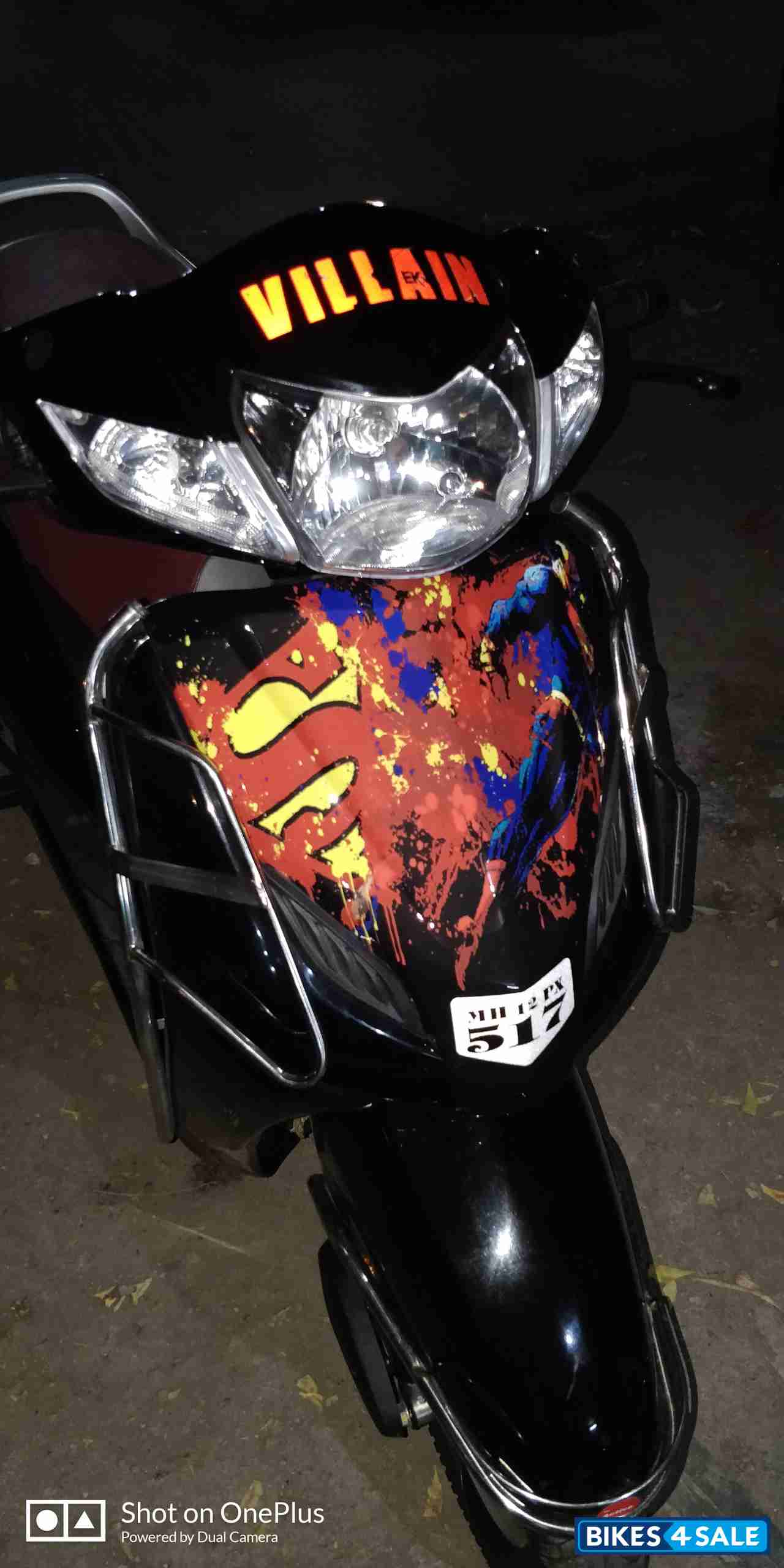 Black Honda Activa 4G