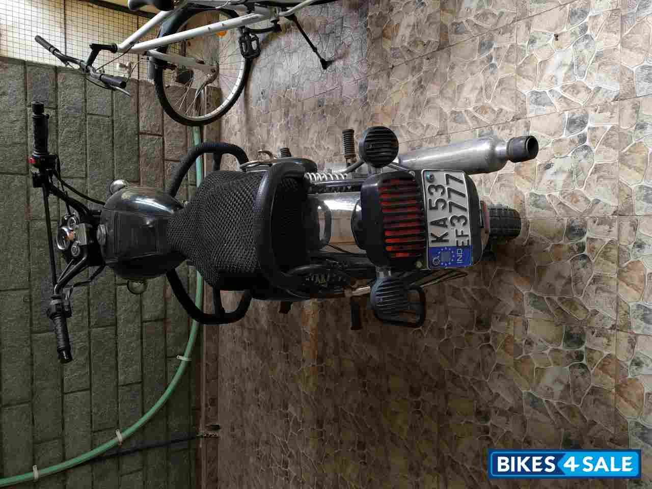 Black Royal Enfield Bullet Electra