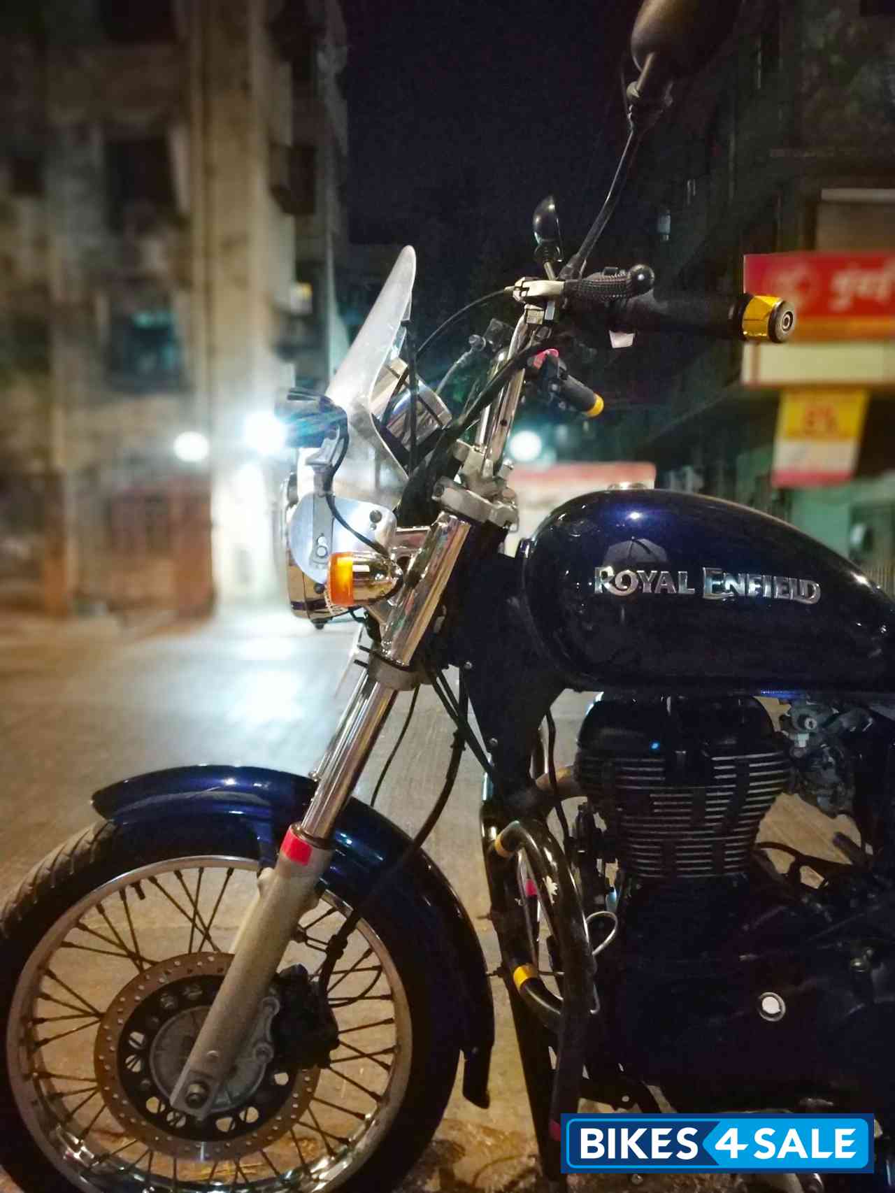 Marine Royal Enfield Thunderbird