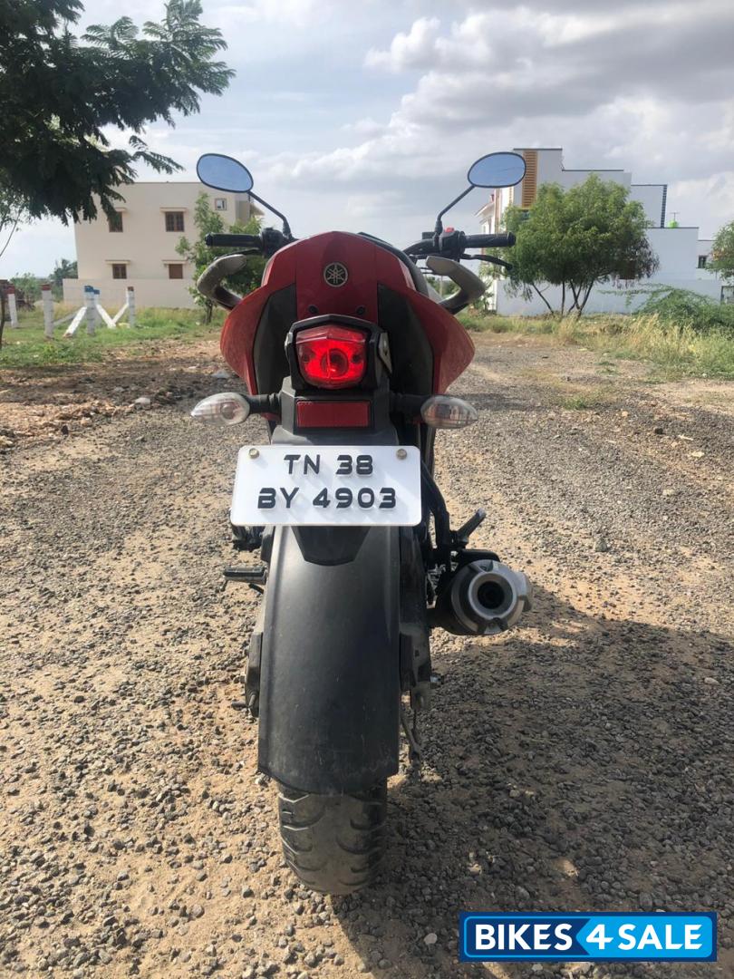 White With Red Yamaha FZ