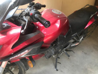 Red Yamaha Fazer