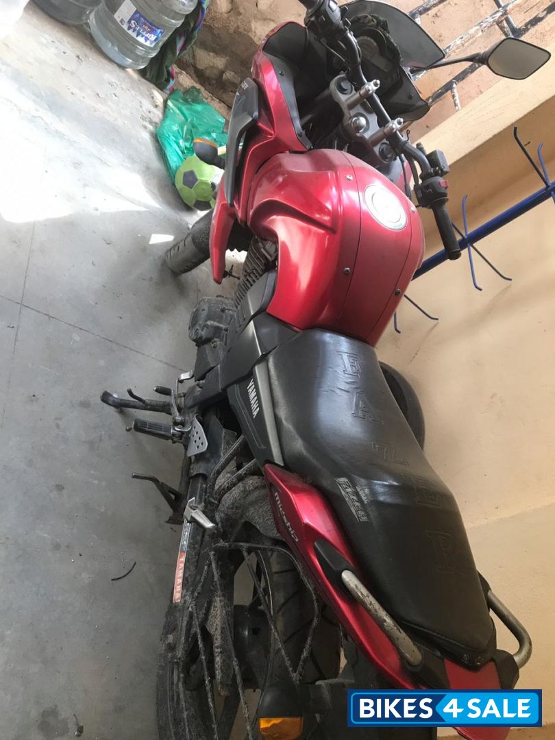 Red Yamaha Fazer