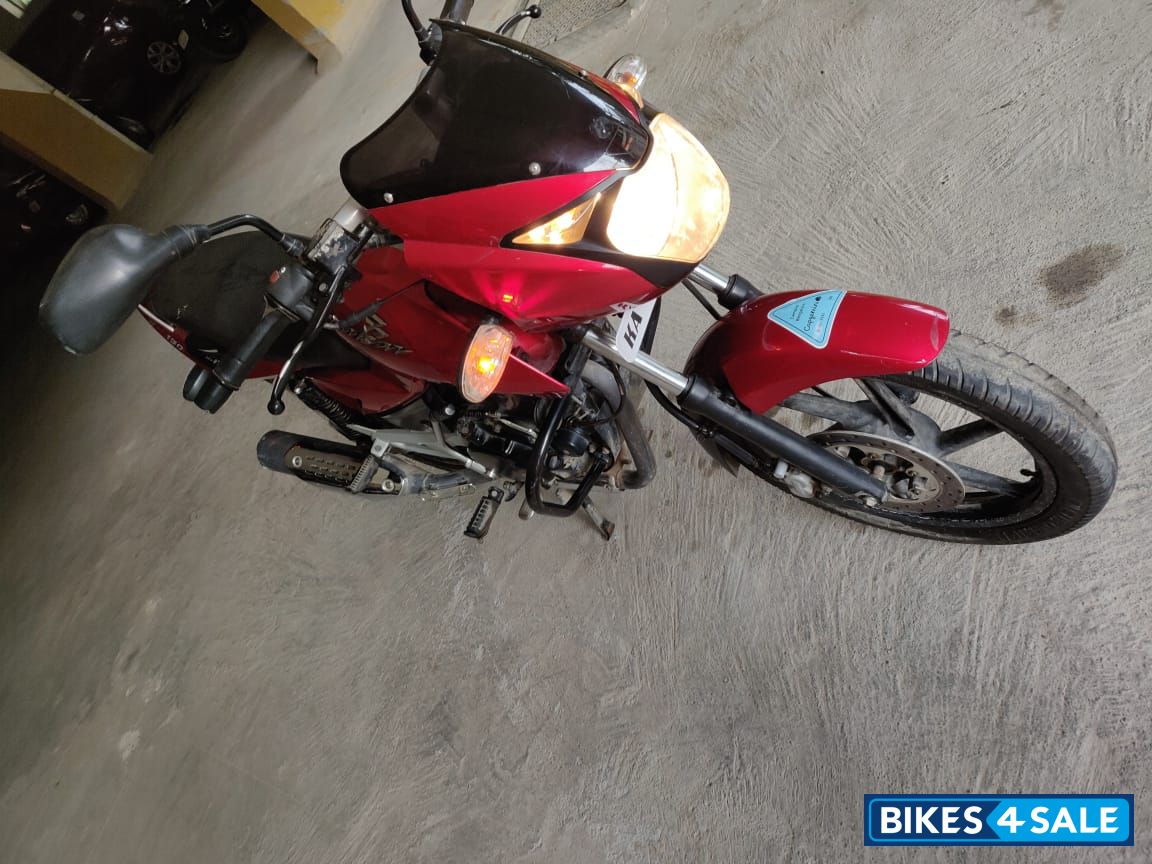 Red Bajaj Pulsar 150 DTSi