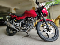Red Bajaj Pulsar 150 DTSi