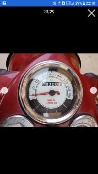 Maroon Royal Enfield Classic 350
