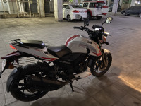 White TVS Apache RTR 200 4V ABS Race Edition 2.0