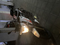 White TVS Apache RTR 200 4V ABS Race Edition 2.0