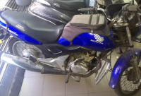 Blue Honda Unicorn