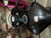 Glossy Sparkle Black Suzuki Gixxer SF Fi