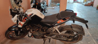 Orange White KTM Duke 200