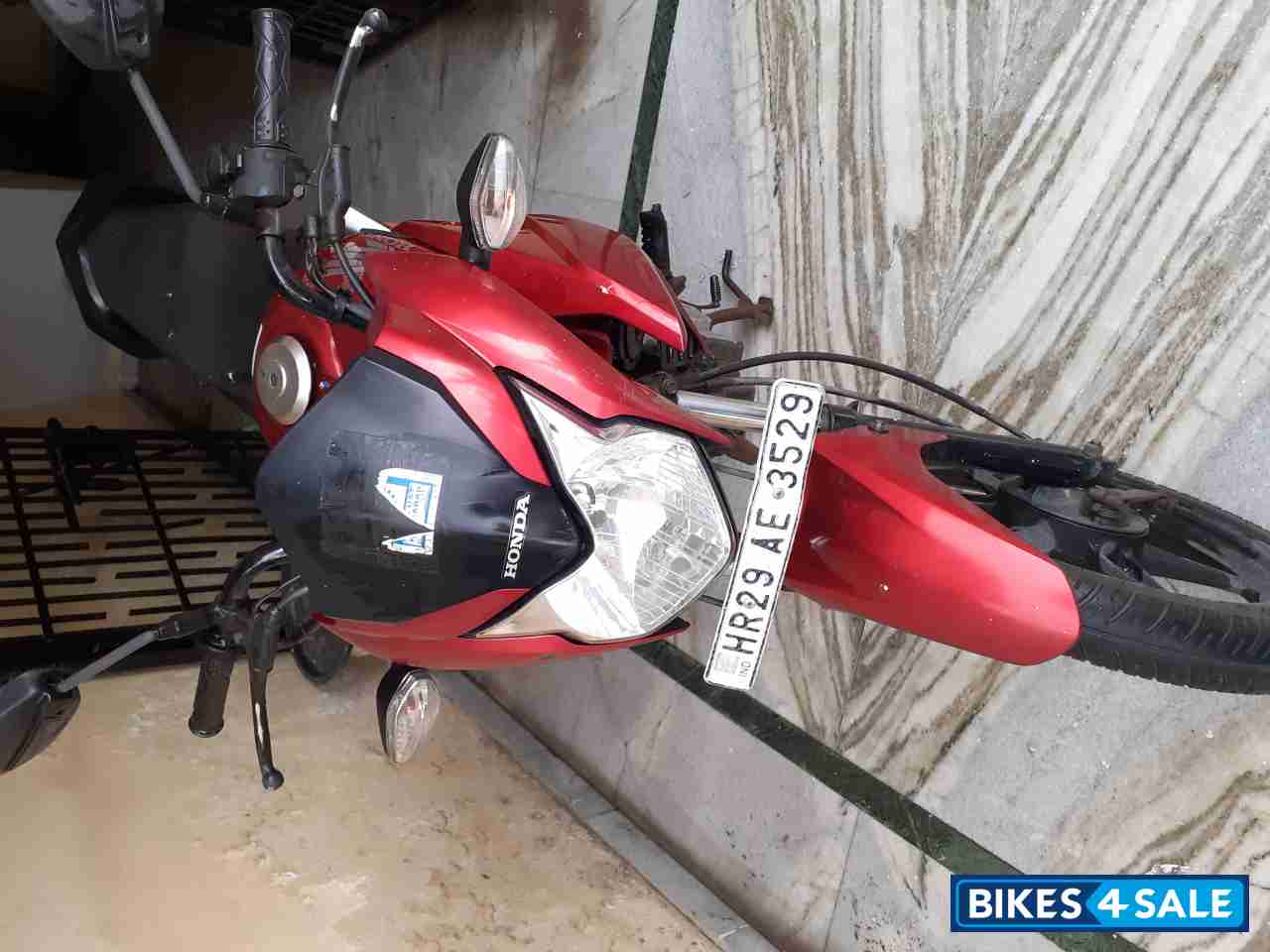 Red Honda CB Twister