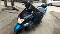 Black N Blue Yamaha Cygnus Ray ZR