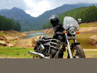 Flicker Black Royal Enfield Thunderbird 500