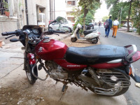 Red Bajaj Discover 125