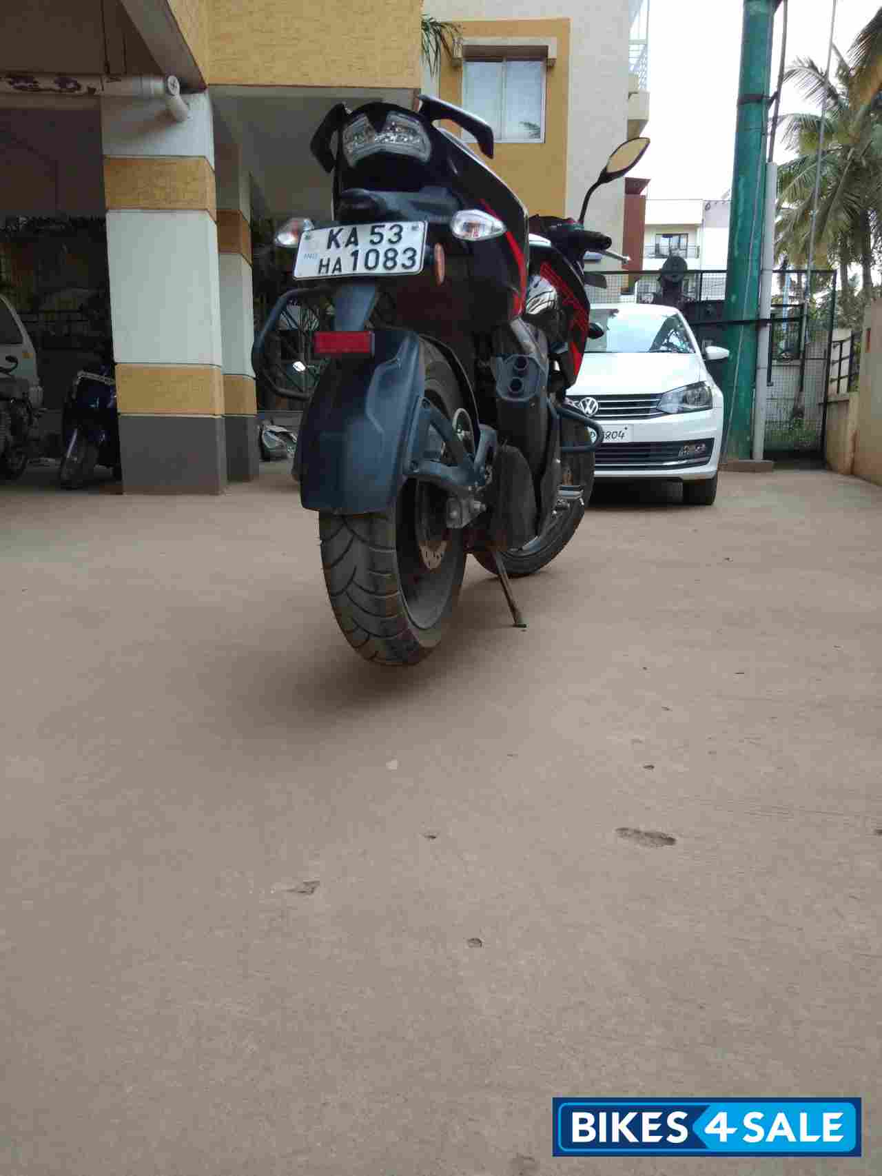 Red And Black TVS Apache RTR 200 4V ABS Race Edition 2.0