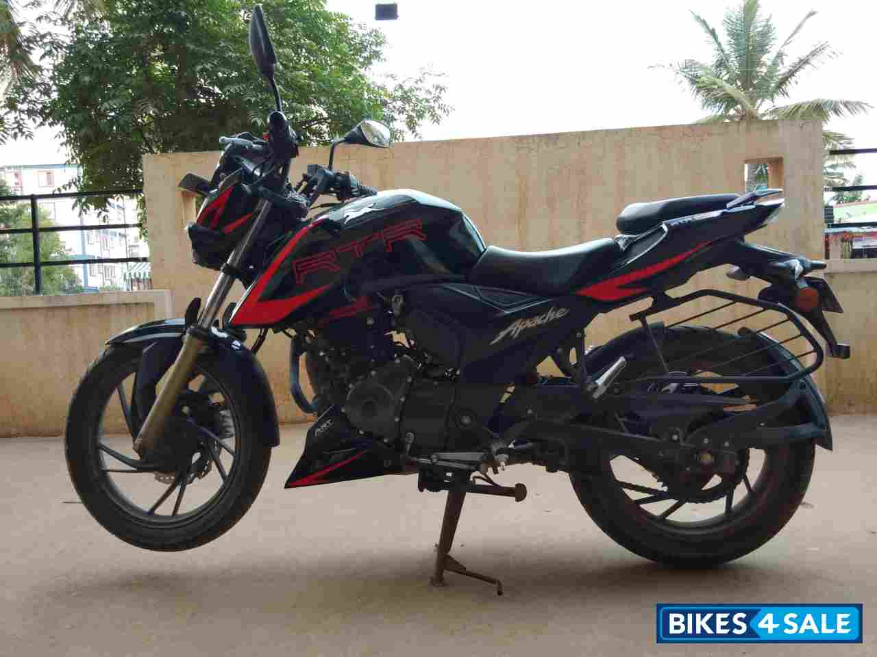 Red And Black TVS Apache RTR 200 4V ABS Race Edition 2.0