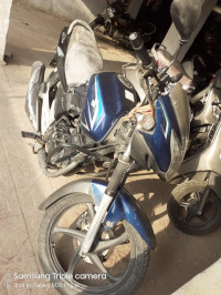 Blue Suzuki GS 150R
