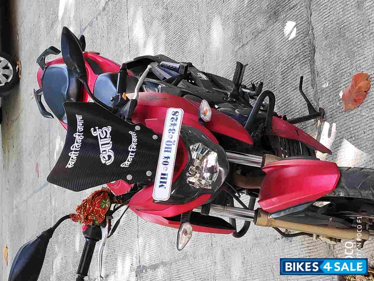 Red TVS Apache RTR 200 4V