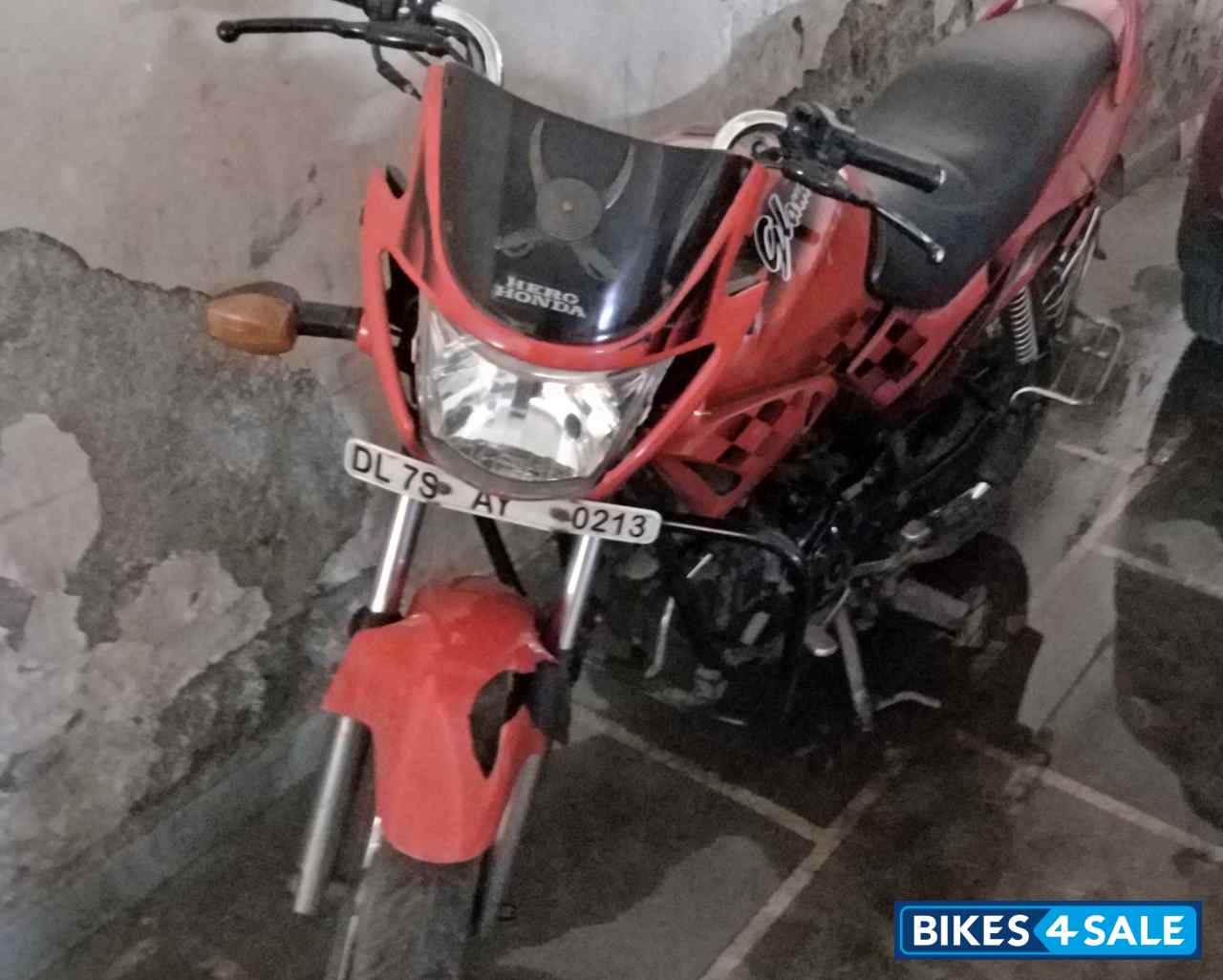 Red Black Hero Glamour 125