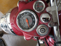 Red Royal Enfield Bullet Electra Twinspark