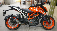 Orange KTM Duke 390