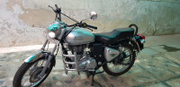 Silver Royal Enfield Bullet Electra