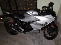 Silver Suzuki Gixxer SF SP