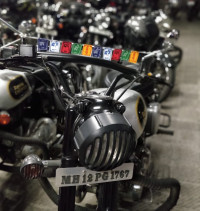 Silver Royal Enfield Classic 350