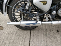 Silver Royal Enfield Classic 350