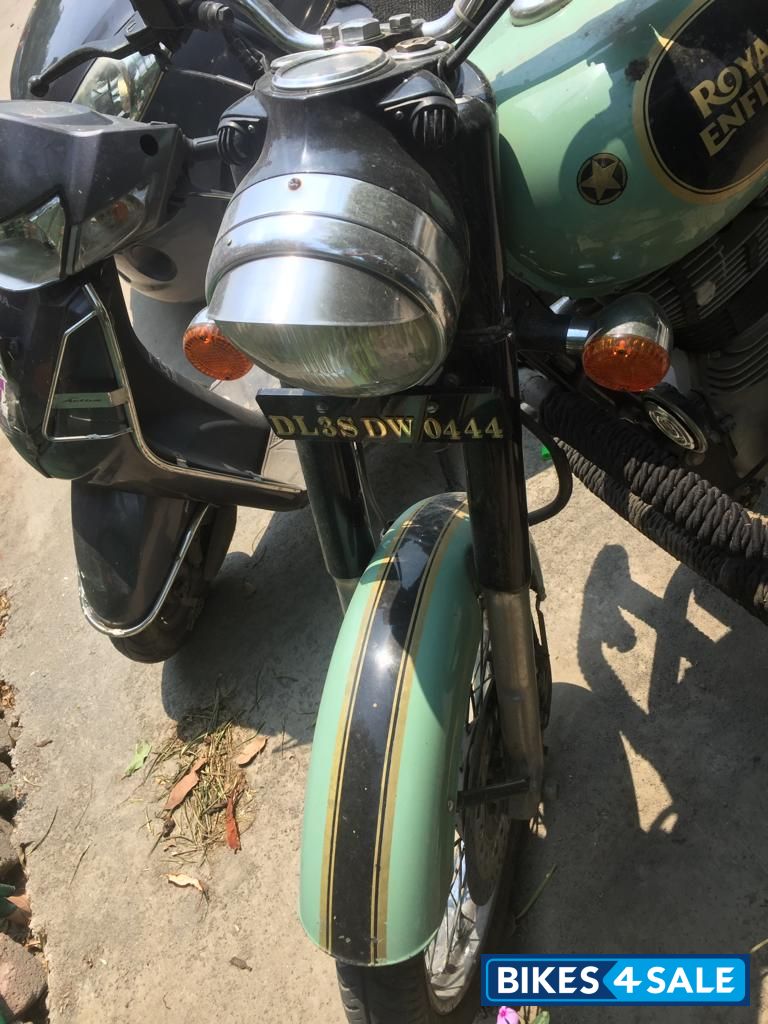 Mint Green Royal Enfield Classic 350