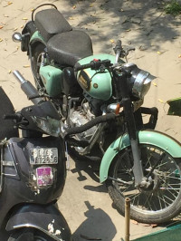 Mint Green Royal Enfield Classic 350
