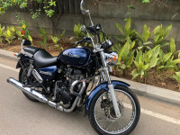Marine Blue Royal Enfield Thunderbird 500