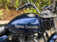 Marine Blue Royal Enfield Thunderbird 500