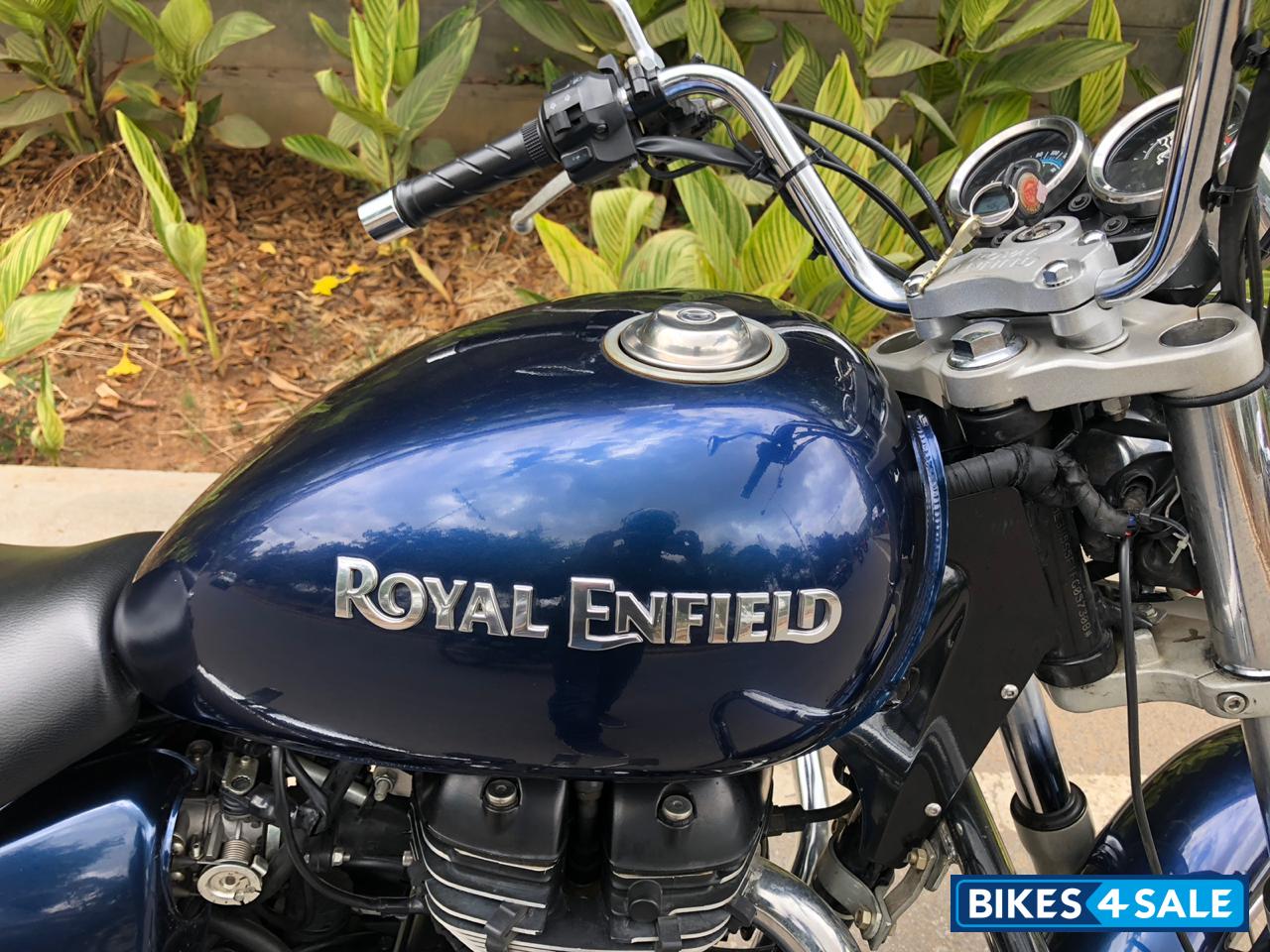 Marine Blue Royal Enfield Thunderbird 500 Marine Blue Royal Enfield Thunderbird 500