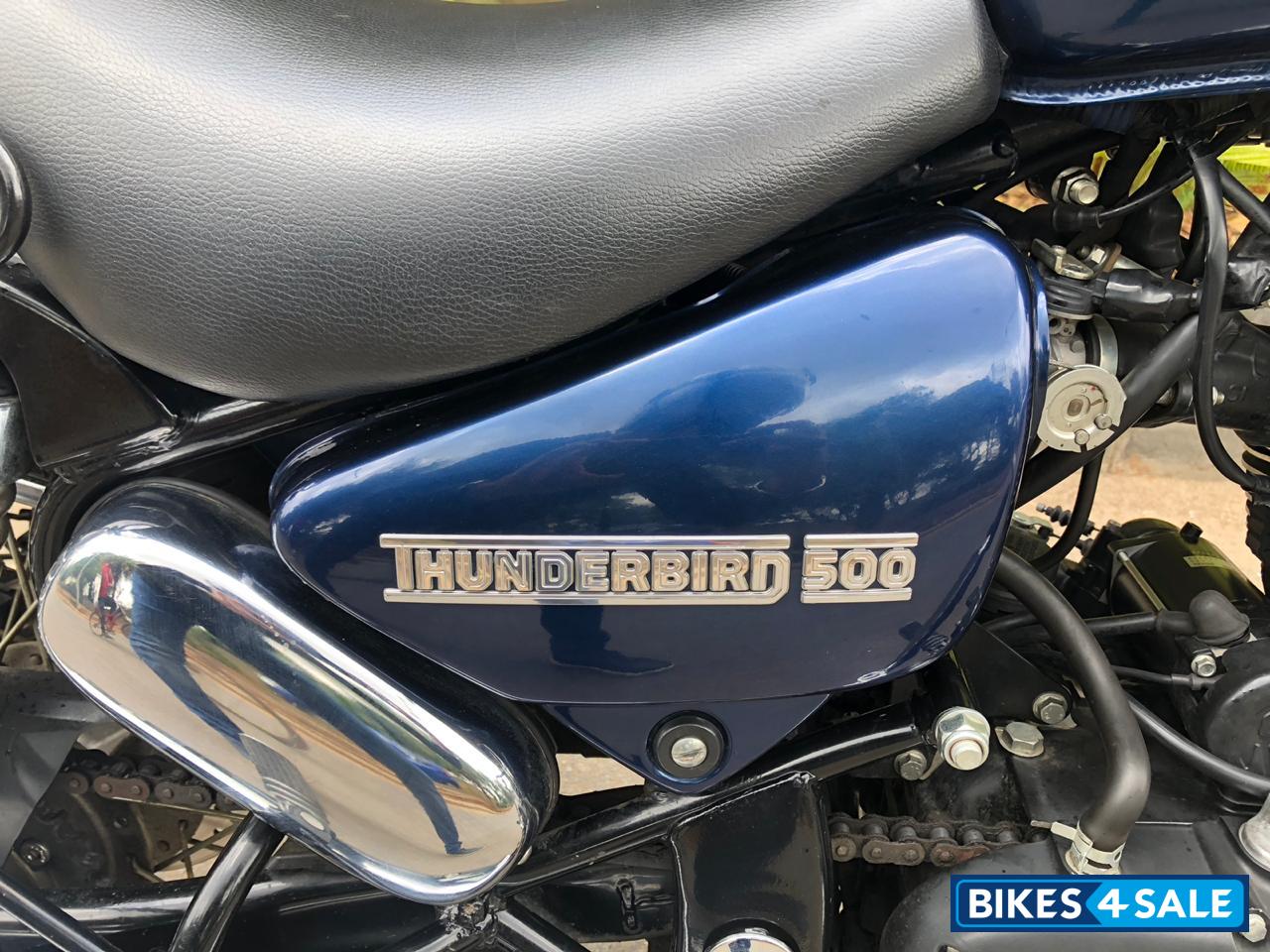 Marine Blue Royal Enfield Thunderbird 500 Marine Blue Royal Enfield Thunderbird 500