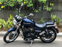 Marine Blue Royal Enfield Thunderbird 500
