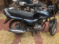 Black Blue Bajaj CT 100