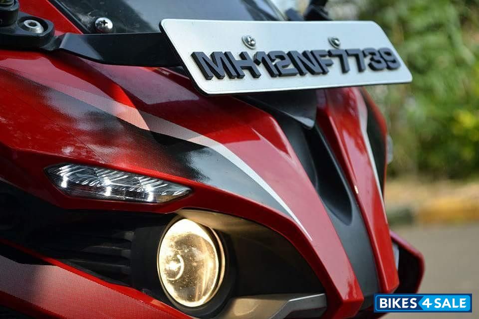 Red Bajaj Pulsar RS 200 ABS