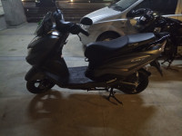 Grey Suzuki Burgman Street