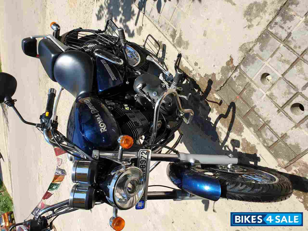 Magnum Blue Royal Enfield Thunderbird 350