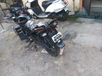 Ebony Black Bajaj Discover 150 F
