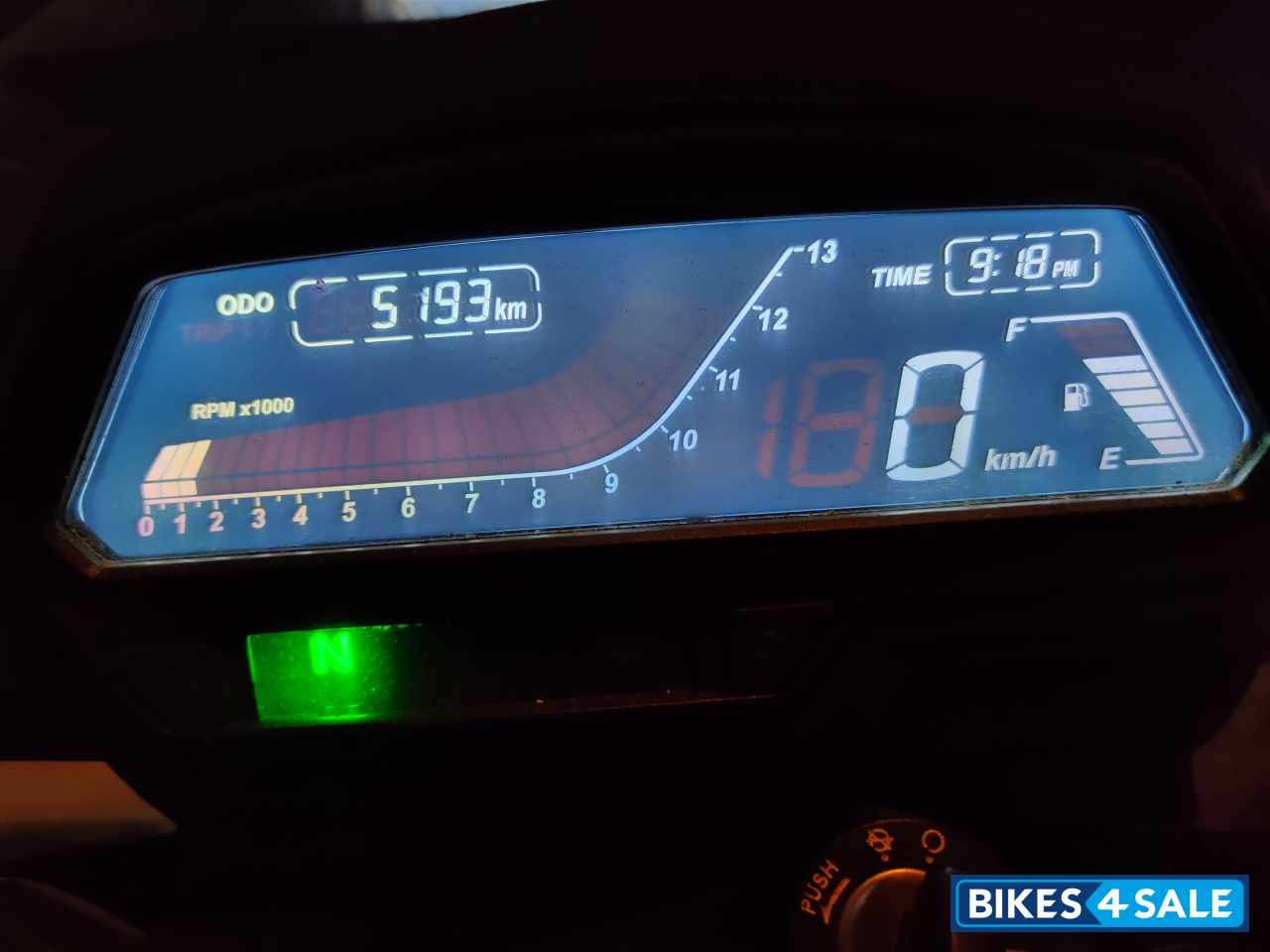 Twilight Plum Bajaj Dominar 400 Disc