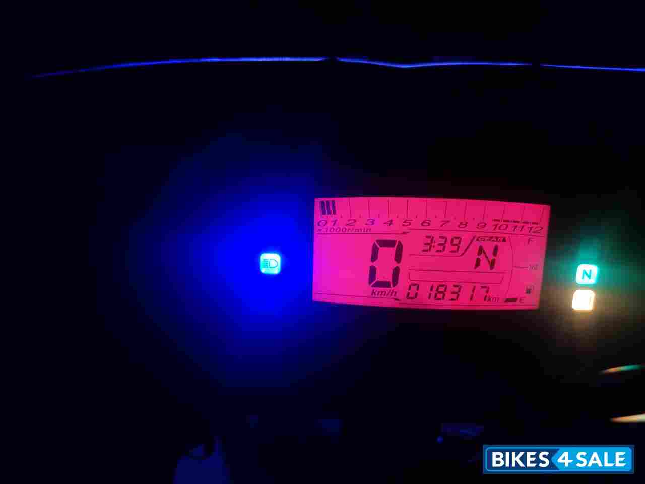 Racing Blue Suzuki Gixxer SF SP