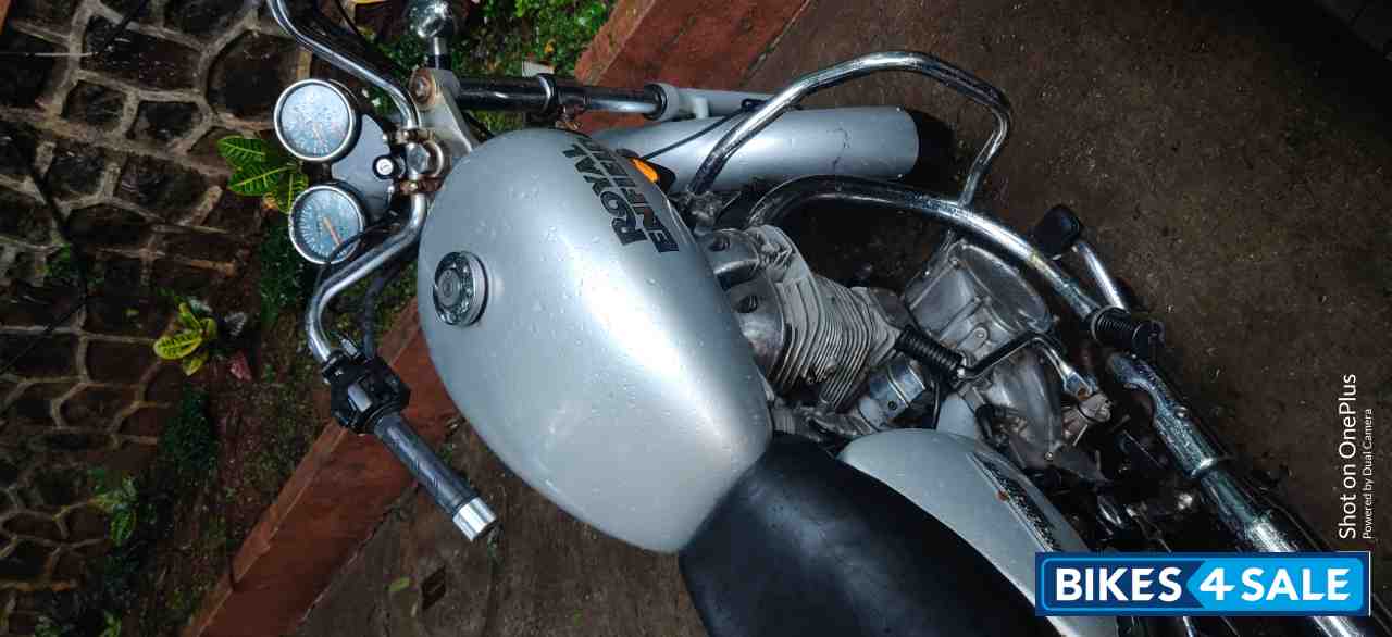 Silver Royal Enfield Thunderbird X 350