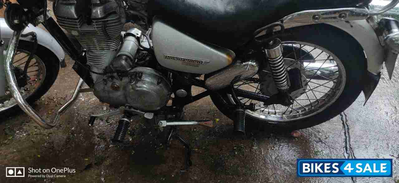 Silver Royal Enfield Thunderbird X 350
