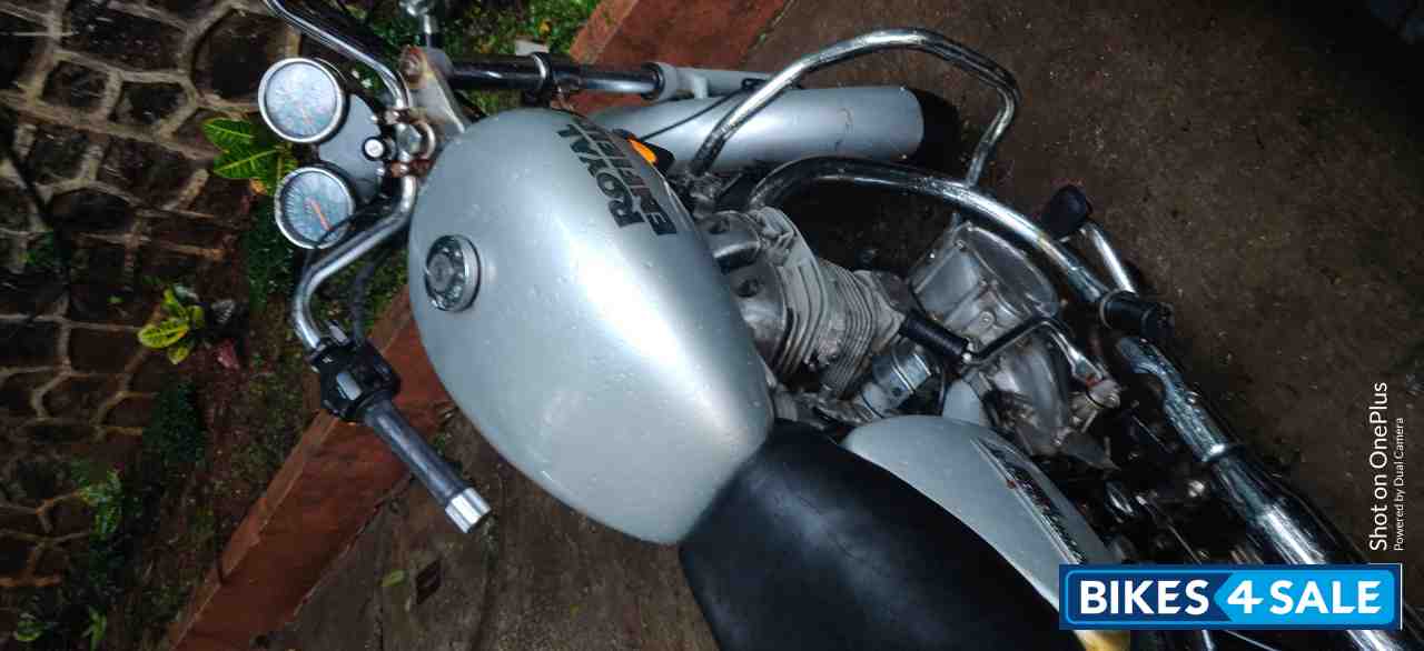 Silver Royal Enfield Thunderbird X 350
